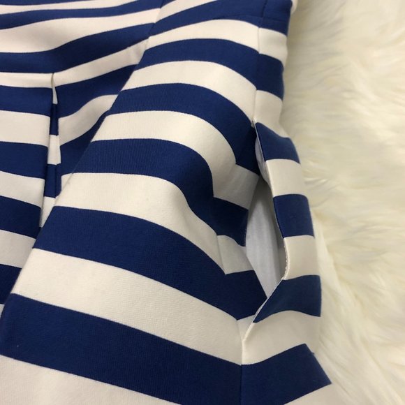 ✨HOST PICK✨ Kate Spade Striped Pleated Skater Dress - Size 0 - Picture 3 of 8